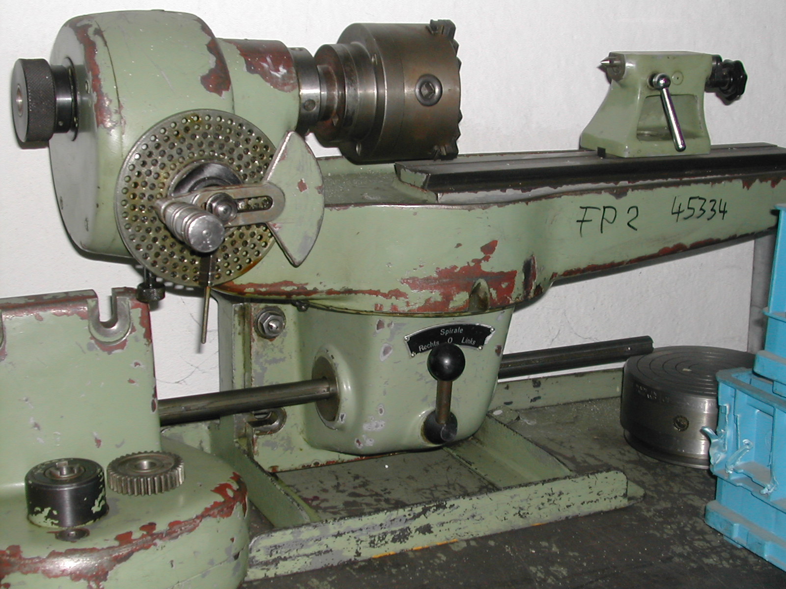 Spiralfräseinrichtung FVSp