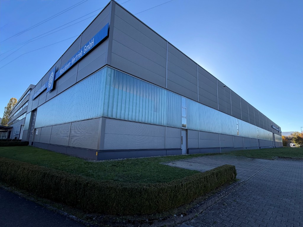 Hallenkomplex in Metzingen